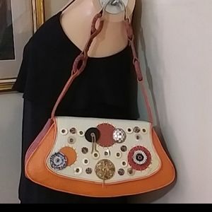 Mary Frances Woman owned California Orange 1 of a kind